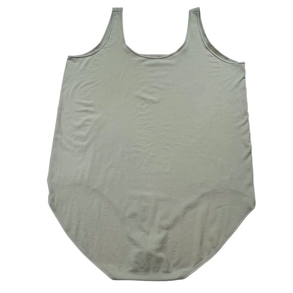 SKIMS Light Essential Scoop Neck‎ Tank Bodysuit NEW Talc Womens 4X - Picture 3 of 12